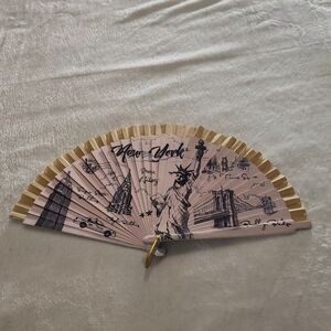 New York Souvenir Hand Fan